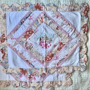 VINTAGE COTTAGECORE FLORAL AND GINGHAM  SOFT PILLOW CASES SET OF 2